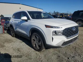 2023 Hyundai Santa Fe SE with VIN 5NMS1DAJ4PH599760, listed as a Copart auction lot 86859294 with 29,951 mi miles and Salvage Title. Bid and sale history available at carsss.com. Image 4.