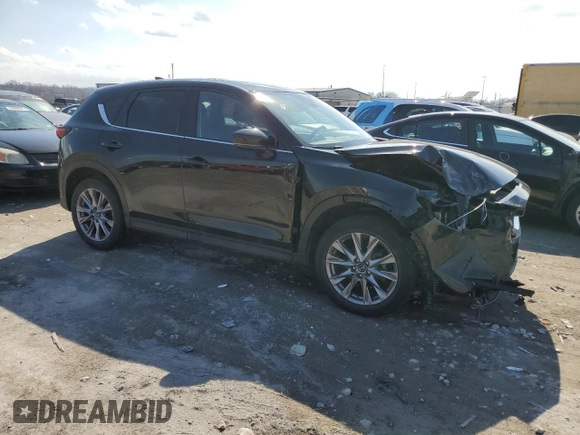 2019 Mazda CX-5 Grand Touring with VIN JM3KFBDM4K0550991, listed as a Copart auction lot 46368974 with 89,212 mi miles and Salvage Title. Bid and sale history available at carsss.com. Image 4.