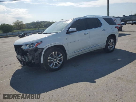 2018 Chevrolet Traverse High Country with VIN 1GNEVKKWXJJ166954, listed as a Copart auction lot 52538585 with 79,605 mi miles and Salvage Title. Bid and sale history available at carsss.com. Image 1.