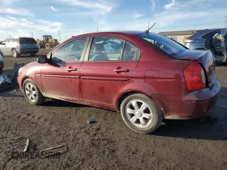 2006 Hyundai Accent GLS with VIN KMHCN46C86U047524, listed as a Copart auction lot 47071055 with 116,918 mi miles and Salvage Title. Bid and sale history available at carsss.com. Image 2.