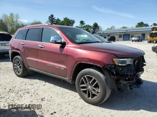 2017 Jeep Grand Cherokee Limited z VIN 1C4RJFBG6HC946423, wystawiony jako Copart lot #54929585 z przebiegiem 140 871 mil mil oraz Szkoda całkowita • Salvage title. Historia ofert i sprzedaży dostępna na DreamBid. Obrazek 4.