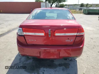 2012 Lincoln MKZ with VIN 3LNHL2GC7CR810893, listed as a Copart auction lot 54709745 with 104,838 mi miles and Salvage Title. Bid and sale history available at carsss.com. Image 6.