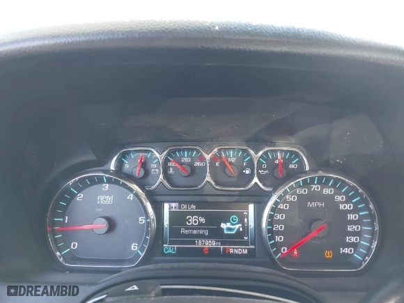 2015 Chevrolet Tahoe LT with VIN 1GNSCBKCXFR555438, listed as a IAAI auction lot 41624792 with 187,959 mi miles. Bid and sale history available at carsss.com. Image 7.