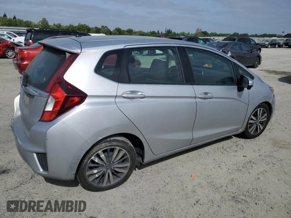 2015 Honda Fit EX-L with VIN 3HGGK5H86FM761557, listed as a Copart auction lot 54274955 with 241,183 mi miles and Salvage Title. Bid and sale history available at DreamBid. Image 3.