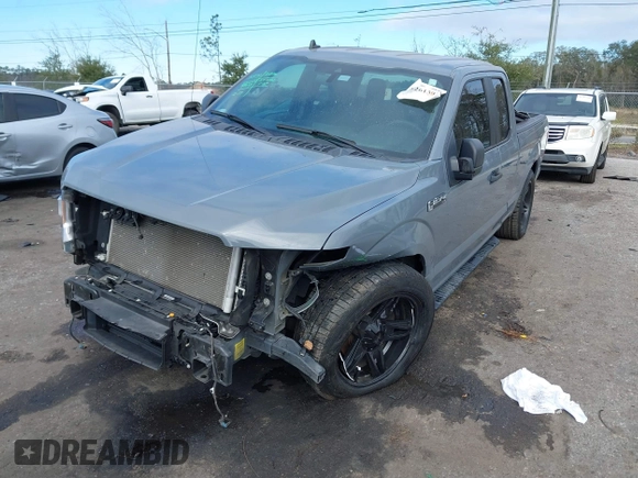 2020 Ford F-150 XL with VIN 1FTEX1CP9LKE02804, listed as a IAAI auction lot 41261391 with 95,047 mi miles and . Bid and sale history available at DreamBid. Image 2.