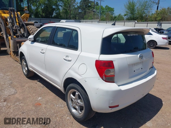2008 Scion xD with VIN JTKKU104X8J001399, listed as a IAAI auction lot 41840689 with 220,468 mi miles. Bid and sale history available at carsss.com. Image 3.