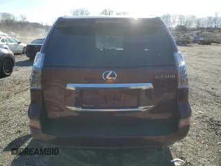 2021 Lexus GX with VIN JTJAM7BX2M5302214, listed as a Copart auction lot 52643015 with 40,965 mi miles and Salvage Title. Bid and sale history available at carsss.com. Image 6.