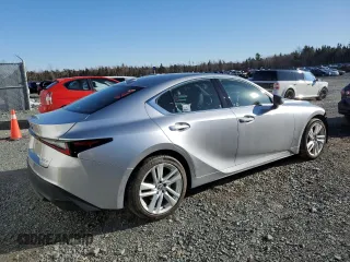 2024 Lexus IS with VIN JTHC81F23R5053973, listed as a Copart auction lot 46417165 with 848 mi miles and Salvage Title. Bid and sale history available at carsss.com. Image 3.