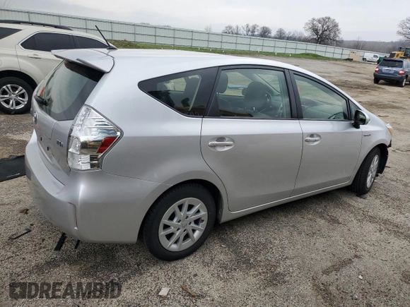 2014 Toyota Prius Two with VIN JTDZN3EU5E3311614, listed as a Copart auction lot 53840625 with 115,111 mi miles and Clean Title. Bid and sale history available at DreamBid. Image 3.