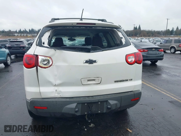 2012 Chevrolet Traverse LS with VIN 1GNKRFED2CJ416974, listed as a IAAI auction lot 41613635 with 144,155 mi miles and . Bid and sale history available at DreamBid. Image 6.