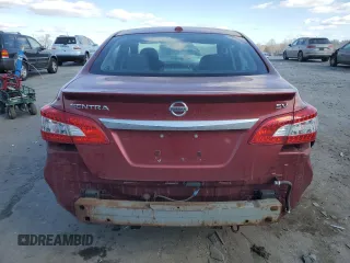 2015 Nissan Sentra SL with VIN 3N1AB7AP1FY348085, listed as a Copart auction lot 47015205 with 159,252 mi miles and Salvage Title. Bid and sale history available at DreamBid. Image 6.