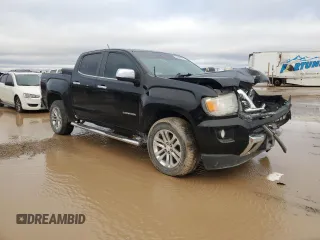 2015 GMC Canyon 4WD SLT with VIN 1GTG6CE38F1262174, listed as a Copart auction lot 80066724 with 154,267 mi miles and Salvage Title. Bid and sale history available at carsss.com. Image 4.