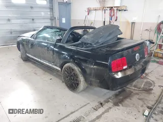 2005 Ford Mustang Deluxe with VIN 1ZVHT84N755243052, listed as a IAAI auction lot 41881137 with 109,366 mi miles and . Bid and sale history available at DreamBid. Image 3.