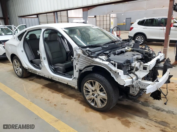 2018 Chevrolet Impala LS with VIN 2G11X5SA7J9165871, listed as a Copart auction lot 88331865 with 0 mi miles and Salvage Title. Bid and sale history available at carsss.com. Image 4.