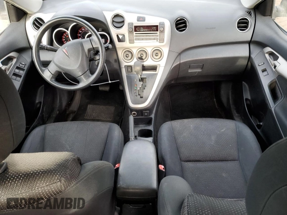 2009 Pontiac Vibe with VIN 5Y2SM67069Z428315, listed as a Copart auction lot 48565095 with 184,941 mi miles and Salvage Title. Bid and sale history available at carsss.com. Image 8.