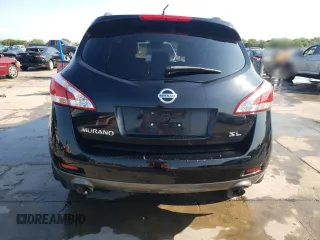 2013 Nissan Murano SL with VIN JN8AZ1MU6DW201129, listed as a Copart auction lot 61658894 with 217,210 mi miles and Salvage Title. Bid and sale history available at carsss.com. Image 6.