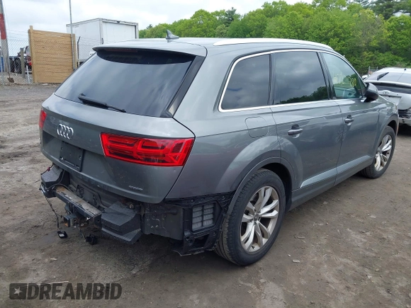 2017 Audi Q7 Premium Plus with VIN WA1LHAF77HD050327, listed as a IAAI auction lot 42271280 with 176,479 mi miles and . Bid and sale history available at DreamBid. Image 4.