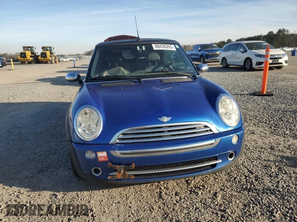 2006 MINI Convertible with VIN WMWRF33566TF65150, listed as a Copart auction lot 88430265 with 185,184 mi miles and Clean title. Bid and sale history available at DreamBid. Image 5.