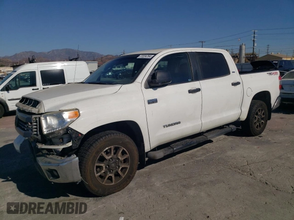 2015 Toyota Tundra 4WD Truck SR5 with VIN 5TFDY5F15FX468569, listed as a Copart auction lot 77224754 with 173,780 mi miles and Salvage Title. Bid and sale history available at carsss.com. Image 1.