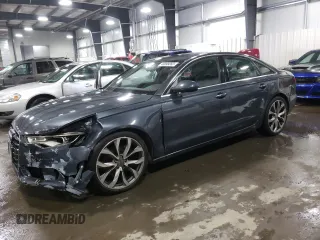 2015 Audi A6 2.0T Premium Plus with VIN WAUGFAFC6FN021352, listed as a Copart auction lot 40099263 with 54,383 mi miles. Bid and sale history available at carsss.com. Image 1.