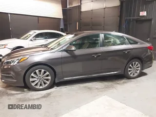 2017 Hyundai Sonata Sport with VIN 5NPE34AF4HH483482, listed as a IAAI auction lot 42042834 with 82,340 mi miles. Bid and sale history available at carsss.com. Image 14.