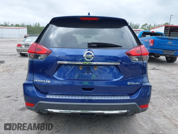 2017 Nissan Rogue SL with VIN 5N1AT2MV9HC874091, listed as a IAAI auction lot 41918485 with 142,185 mi miles. Bid and sale history available at carsss.com. Image 17.
