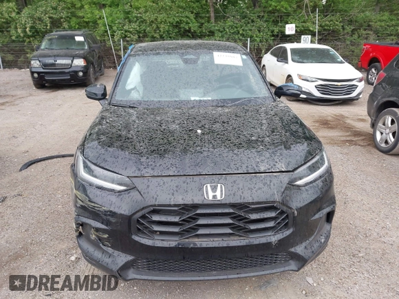 2024 Honda HR-V Sport with VIN 3CZRZ2H57RM701390, listed as a IAAI auction lot 42235082 with 10,001 mi miles and . Bid and sale history available at DreamBid. Image 12.