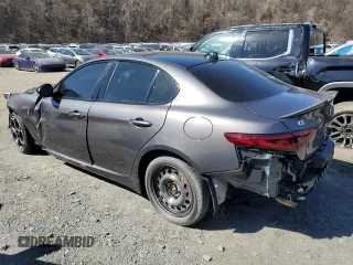 2022 Alfa Romeo Giulia Veloce z VIN ZARFANBN0N7659259, wystawiony jako Copart lot #51036795 z przebiegiem 13 636 mil mil oraz Szkody całkowita. Historia ofert i sprzedaży dostępna na DreamBid. Obrazek 2.