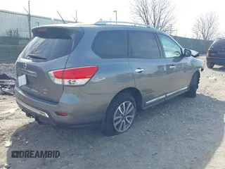 2015 Nissan Pathfinder SV z VIN 5N1AR2MM1FC677029, wystawiony jako IAAI lot #41791507 z przebiegiem Nie podano mil oraz . Historia ofert i sprzedaży dostępna na DreamBid. Obrazek 4.