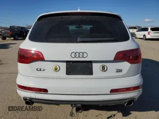 2013 Audi Q7 3.0L TDI Premium Plus with VIN WA1LMAFE7DD017171, listed as a Copart auction lot 88765415 with 134,949 mi miles and Salvage Title. Bid and sale history available at carsss.com. Image 6.
