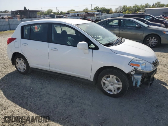 2012 Nissan Versa S with VIN 3N1BC1CPXCL363091, listed as a Copart auction lot 49918955 with 115,348 mi miles and Salvage Title. Bid and sale history available at carsss.com. Image 4.