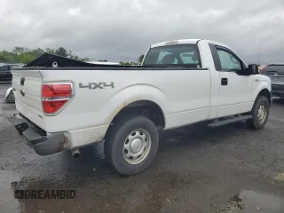2014 Ford F-150 XL with VIN 1FTNF1EFXEKD42719, listed as a Copart auction lot 57966955 with 136,751 mi miles and Salvage title. Bid and sale history available at DreamBid. Image 3.