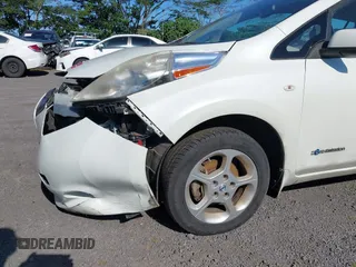 2012 Nissan LEAF SL with VIN JN1AZ0CP7CT024532, listed as a IAAI auction lot 41570127 with 1 mi miles. Bid and sale history available at carsss.com. Image 20.