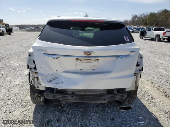 2017 Cadillac XT5 Premium Luxury FWD with VIN 1GYKNCRS8HZ138323, listed as a Copart auction lot 47868765 with NaN miles and Salvage Title. Bid and sale history available at carsss.com. Image 6.