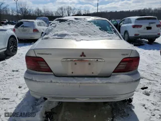 2001 Mitsubishi Galant ES with VIN 4A3AA46GX1E139826, listed as a Copart auction lot 44952465 with 0 mi miles and Salvage Title. Bid and sale history available at carsss.com. Image 6.