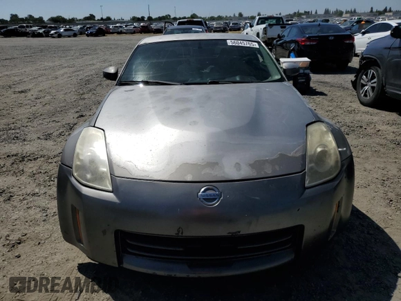 2008 Nissan 350Z Enthusiast with VIN JN1BZ34D98M700460, listed as a Copart auction lot 56045765 with 117,782 mi miles and Salvage title. Bid and sale history available at DreamBid. Image 5.