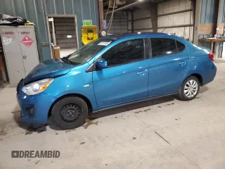 2020 Mitsubishi Mirage ES с VIN ML32F3FJ8LHF01075, выставлен на аукционе Copart как лот 52117545 с пробегом 79 126 миль миль и Списание • Salvage title. История ставок и продаж доступна на DreamBid. Изображение 1.