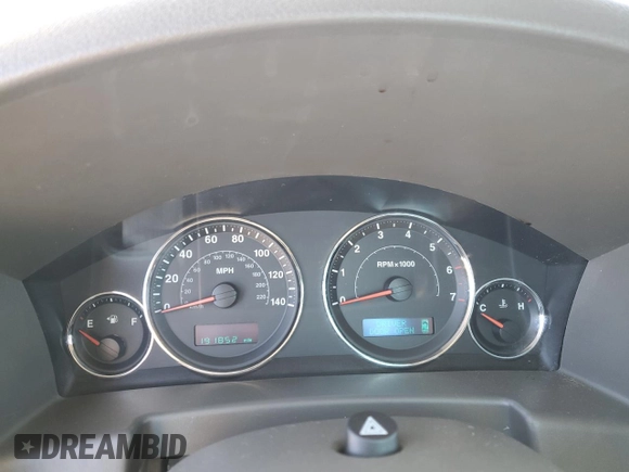2006 Jeep Commander with VIN 1J8HG48K26C302997, listed as a Copart auction lot 46453135 with 191,852 mi miles and Salvage Title. Bid and sale history available at carsss.com. Image 9.