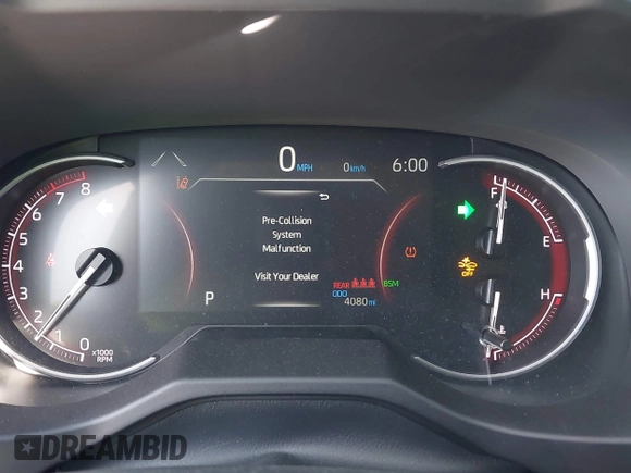 2024 Toyota RAV4 XLE Premium with VIN 2T3C1RFV0RW342137, listed as a IAAI auction lot 41991758 with 4,080 mi miles and . Bid and sale history available at DreamBid. Image 15.