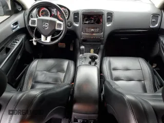 2012 Dodge Durango Crew with VIN 1C4RDHDG2CC336205, listed as a Copart auction lot 49798075 with 160,804 mi miles and Salvage Title. Bid and sale history available at DreamBid. Image 8.