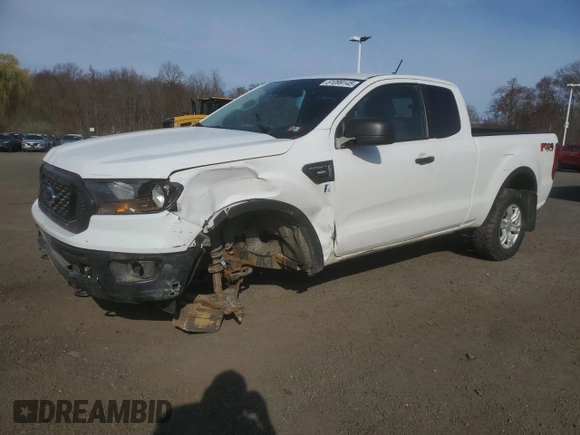 2020 Ford Ranger XL with VIN 1FTER1FH0LLA26745, listed as a Copart auction lot 51099145 with 93,173 mi miles and Salvage title. Bid and sale history available at DreamBid. Image 1.
