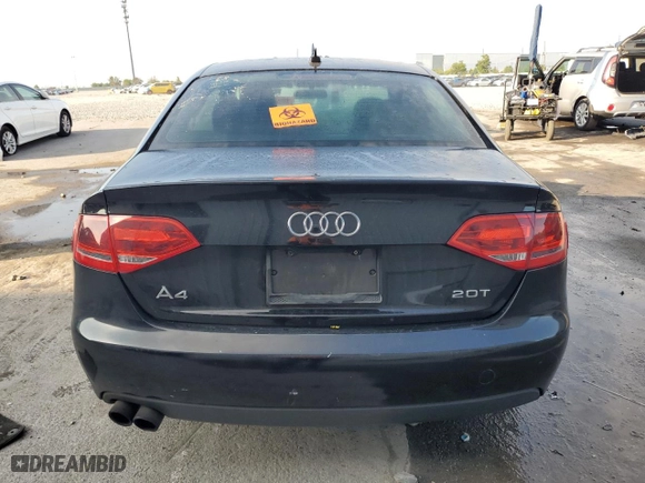 2011 Audi A4 2.0T Premium with VIN WAUAFAFL0BN010881, listed as a Copart auction lot 53045775 with 151,603 mi miles and Salvage Title. Bid and sale history available at carsss.com. Image 6.