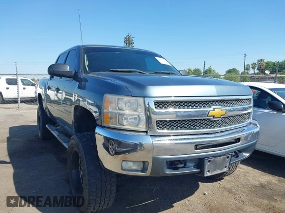 2012 Chevrolet Silverado 1500 LT with VIN 3GCPKSEA2CG114622, listed as a IAAI auction lot 42083333 with 179,702 mi miles and . Bid and sale history available at DreamBid. Image 1.