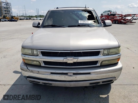 2005 Chevrolet Suburban LT with VIN 1GNFK16Z05J174384, listed as a Copart auction lot 82941113 with Not provided miles and Salvage title. Bid and sale history available at DreamBid. Image 5.