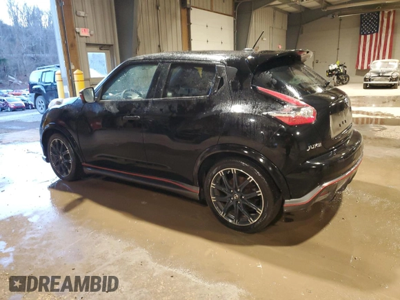 2015 Nissan Juke SV with VIN JN8AF5MV2FT561964, listed as a Copart auction lot 44040295 with 135,188 mi miles and Salvage Title. Bid and sale history available at DreamBid. Image 2.