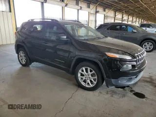 2017 Jeep Cherokee Sport with VIN 1C4PJLAB0HW592165, listed as a Copart auction lot 65184645 with 154,315 mi miles and Clean title. Bid and sale history available at DreamBid. Image 4.