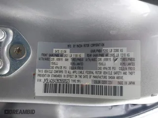 2006 Mazda MPV LX with VIN JM3LW28A360568523, listed as a IAAI auction lot 41957783 with 151,606 mi miles. Bid and sale history available at carsss.com. Image 9.