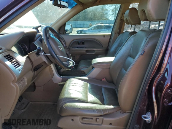 2008 Honda Pilot EX-L with VIN 5FNYF28728B013943, listed as a Copart auction lot 88882325 with 258,740 mi miles and Salvage Title. Bid and sale history available at DreamBid. Image 7.