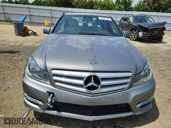 2012 Mercedes-Benz C 250 Sport with VIN WDDGF4HB4CA725244, listed as a Copart auction lot 65667205 with 96,335 mi miles and Salvage title. Bid and sale history available at DreamBid. Image 5.