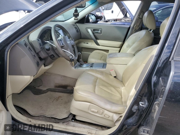 2006 Infiniti FX35 with VIN JNRAS08W06X210458, listed as a Copart auction lot 71851414 with 0 mi miles and Salvage Title. Bid and sale history available at carsss.com. Image 7.